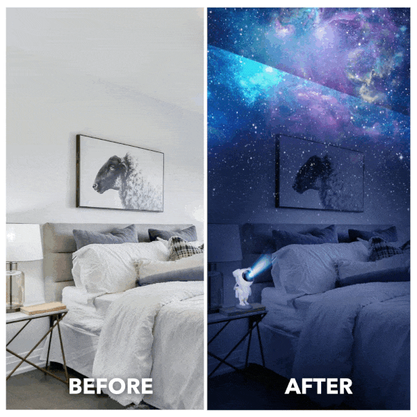Astronaut Nebula Star Projector