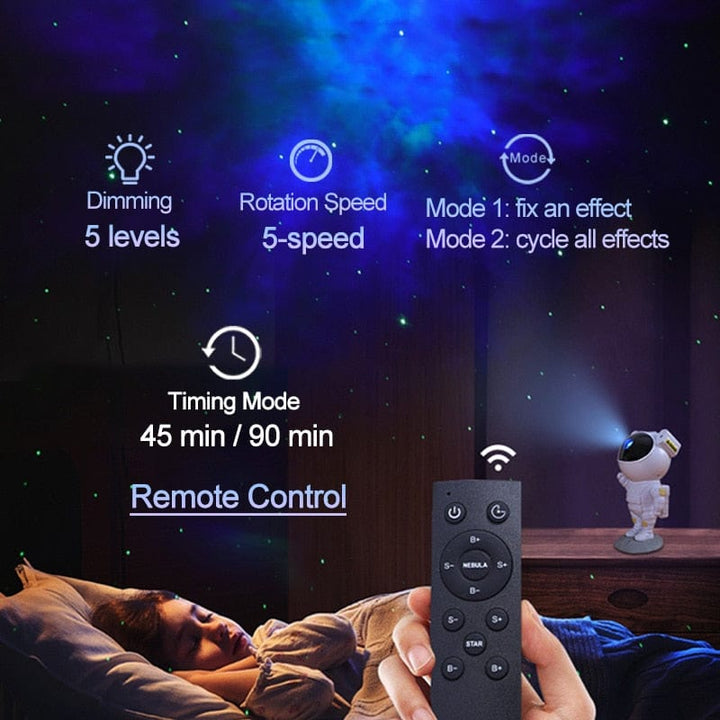 Astronaut Nebula Star Projector
